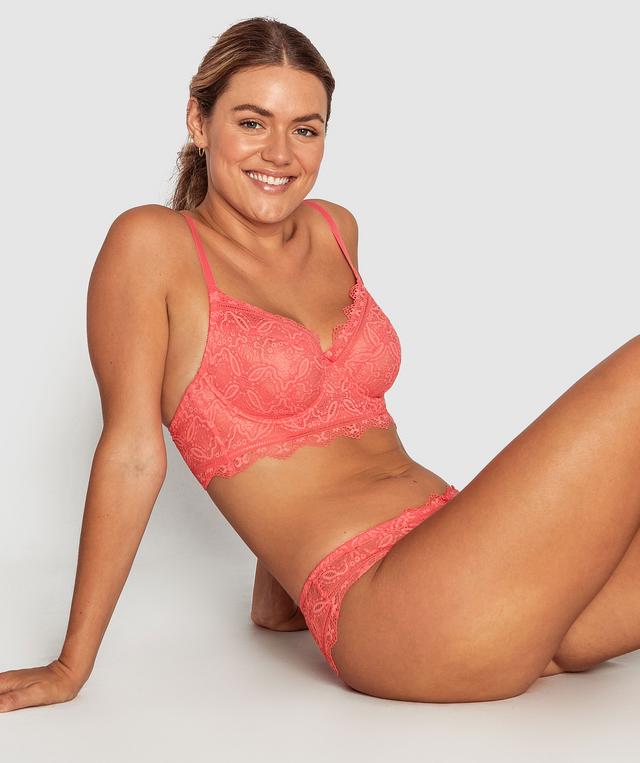 Vale Brazilian Knicker -Light Coral