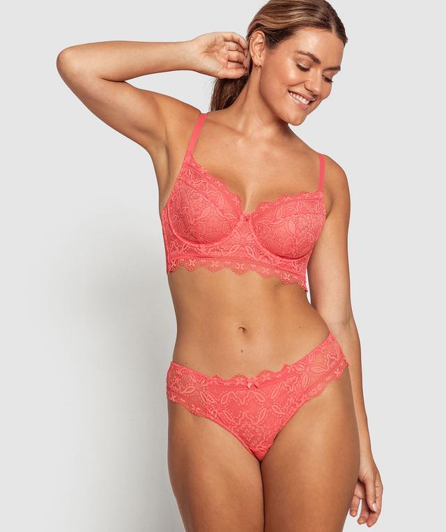 Vale Brazilian Knicker -Light Coral