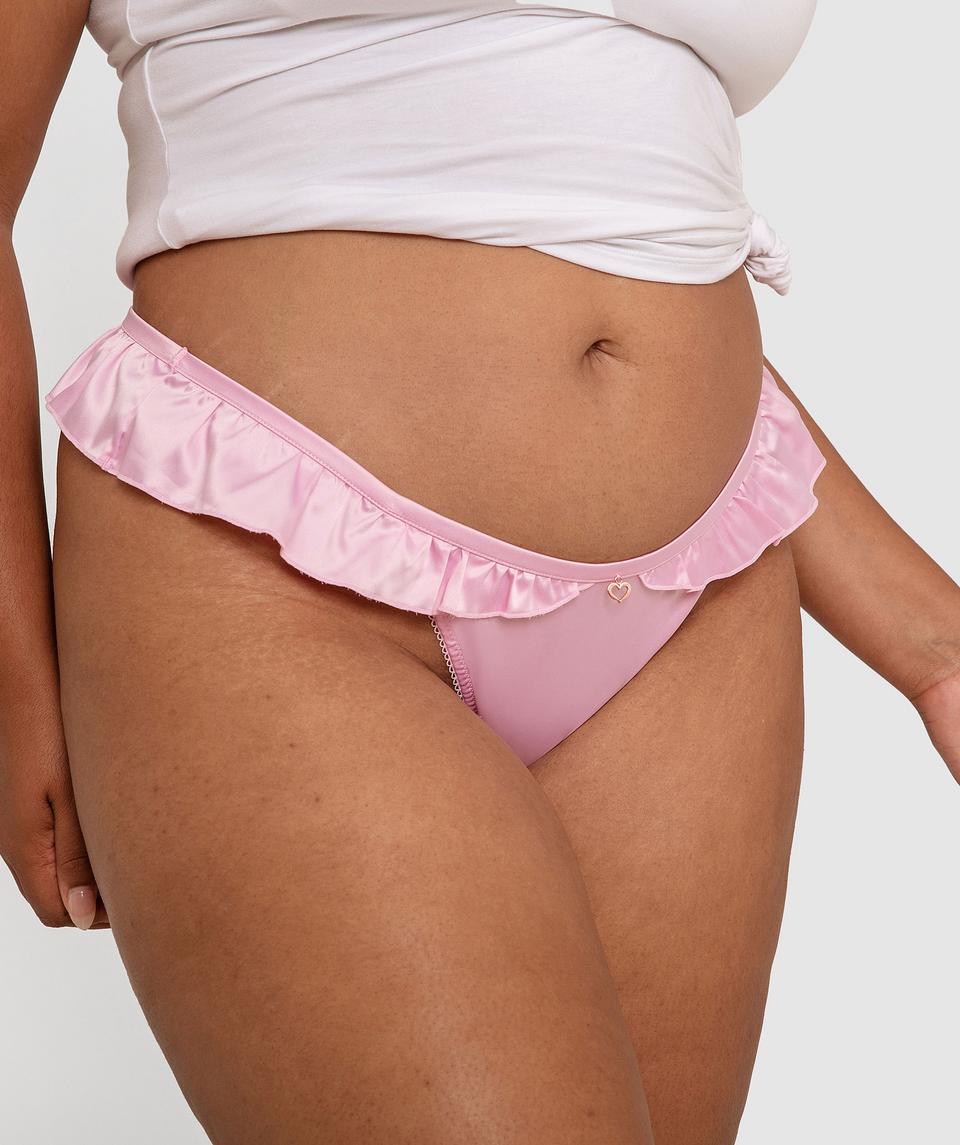 Valentina Mini V Knicker - Pink
