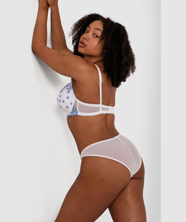 Valerie Brazilian Knicker - White