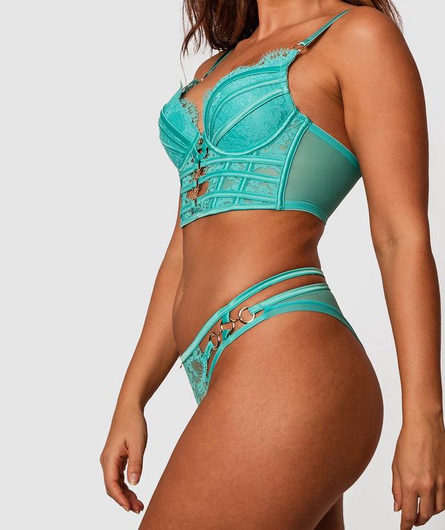 Vamp A Love Affair Brazilian Knicker - Aqua