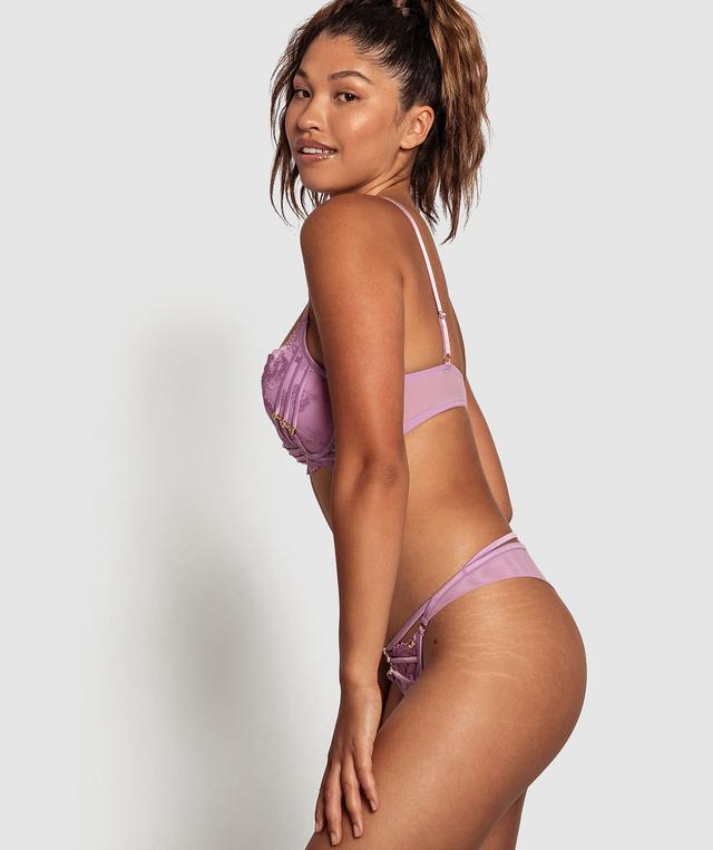 Vamp After The Storm Brazilian Knicker - Lilac