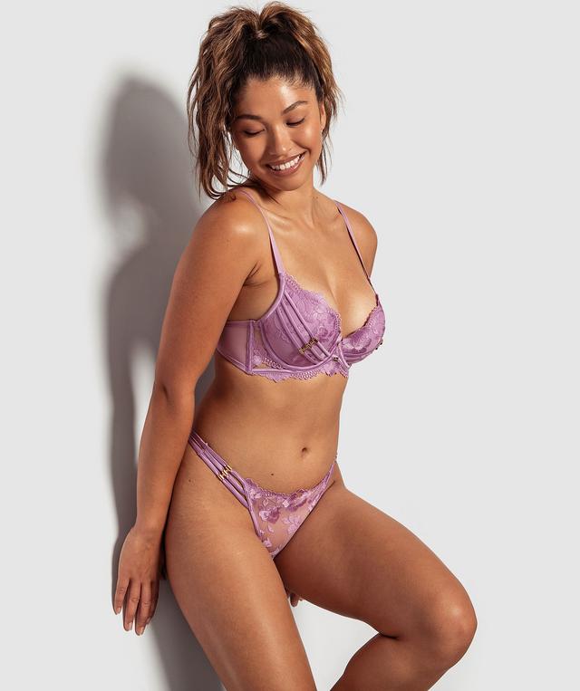 Vamp After The Storm V String Knicker - Lilac