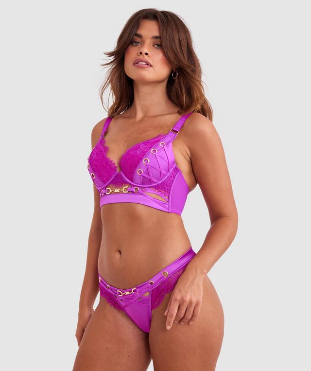 Vamp Agent Lust Brazilian Knicker - Pink