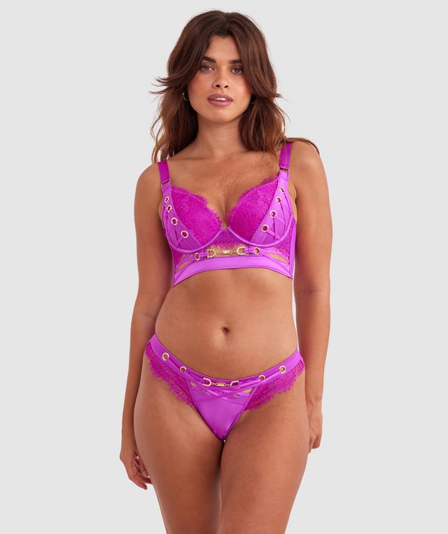 Vamp Agent Lust Brazilian Knicker - Pink