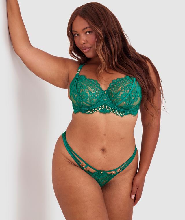 Vamp Ain't No Other Brazilian Knicker - Green