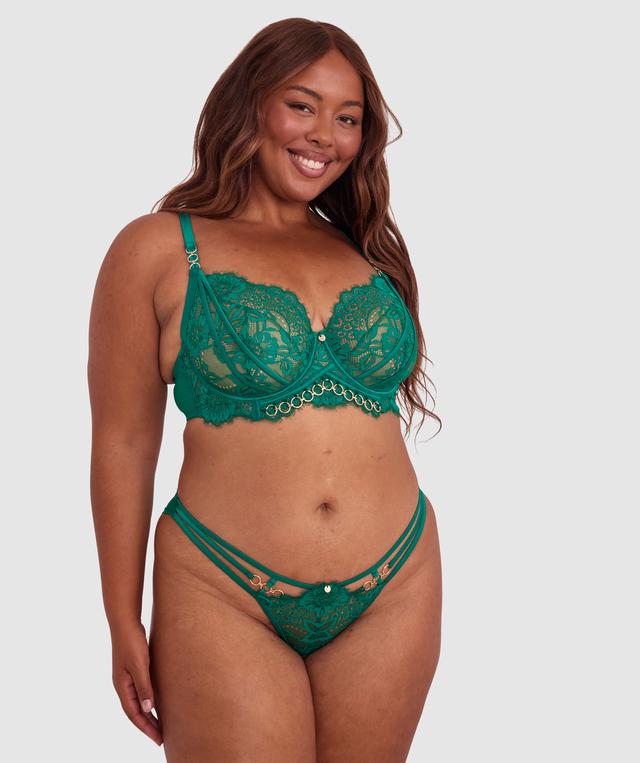 Vamp Ain't No Other Brazilian Knicker - Green