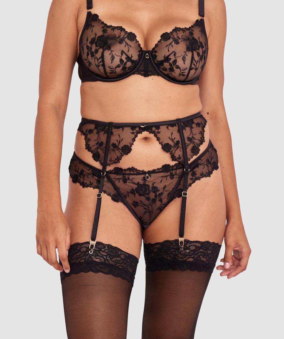 Vamp All Yours Suspender - Black
