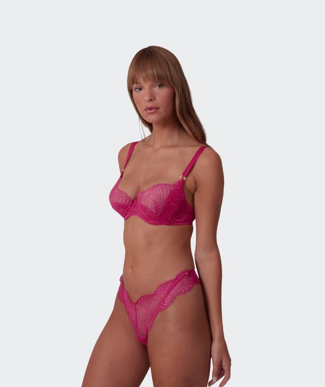 Vamp Be Mine Bra - Dark Pink