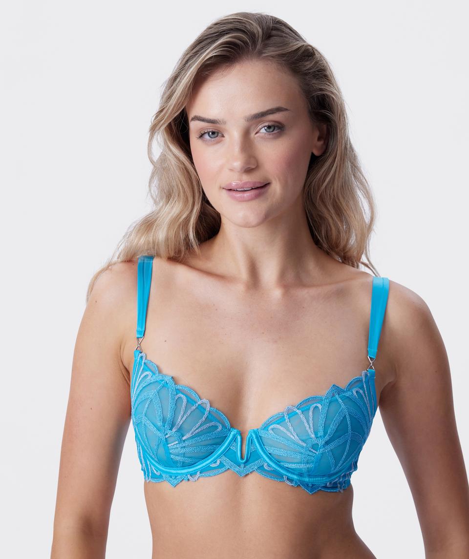 Vamp Damsel Bra - Blue