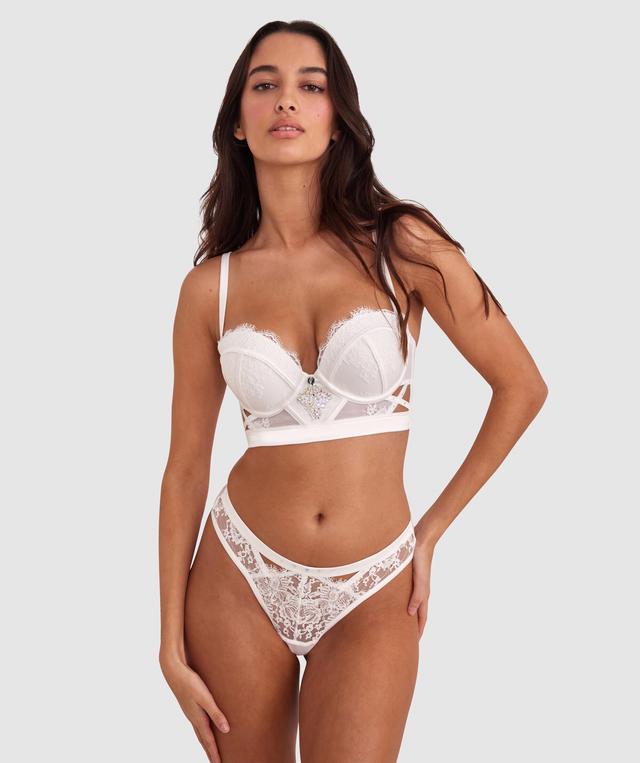 Vamp Dream Believer Strapless Push Up Bra - Ivory