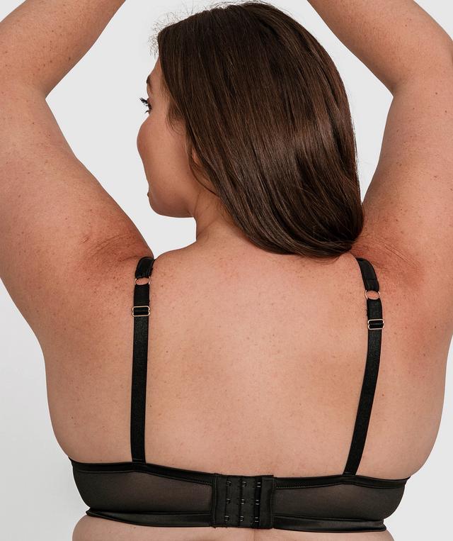 Vamp Enjoy Lovebirds Full Cup Bra - Black