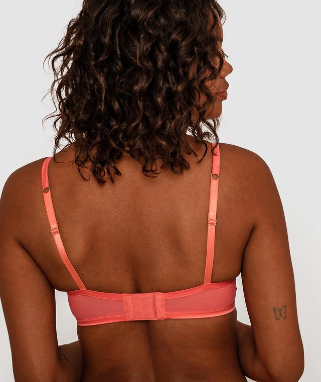 Vamp Enjoy Lovebirds Underwire Bra - Light Coral