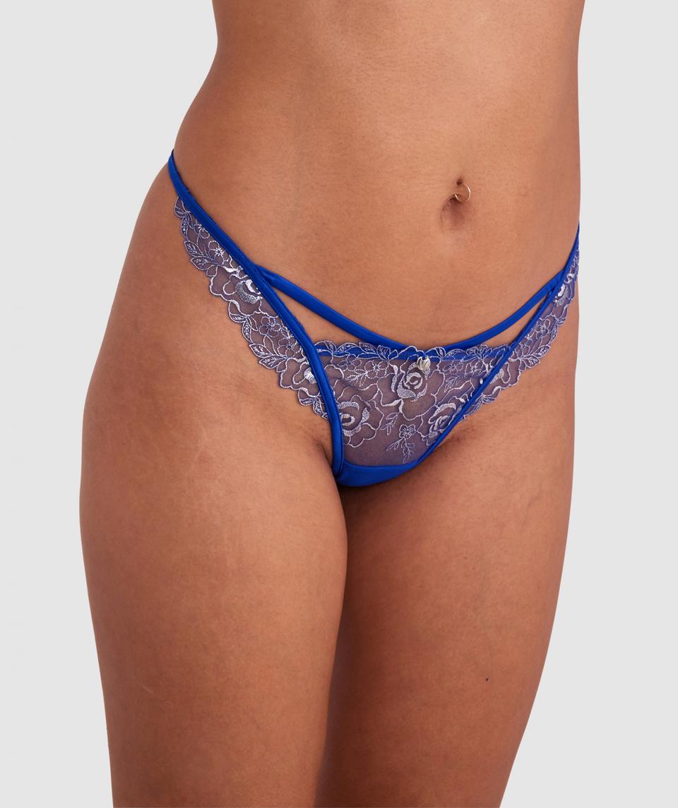 Vamp Enjoy Lovebirds V String - Cobalt Blue