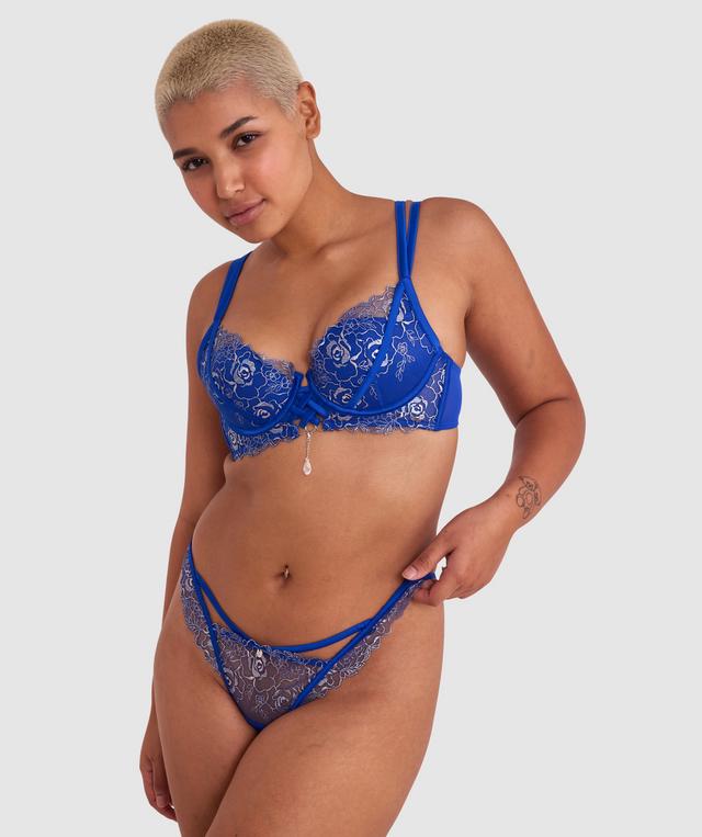 Vamp Enjoy Lovebirds V String - Cobalt Blue