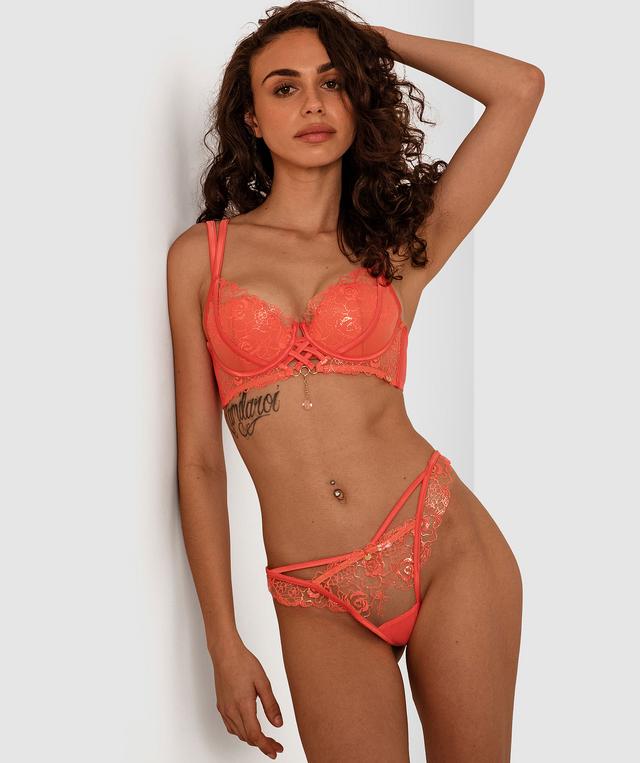 Vamp Enjoy Lovebirds V String - Light Coral