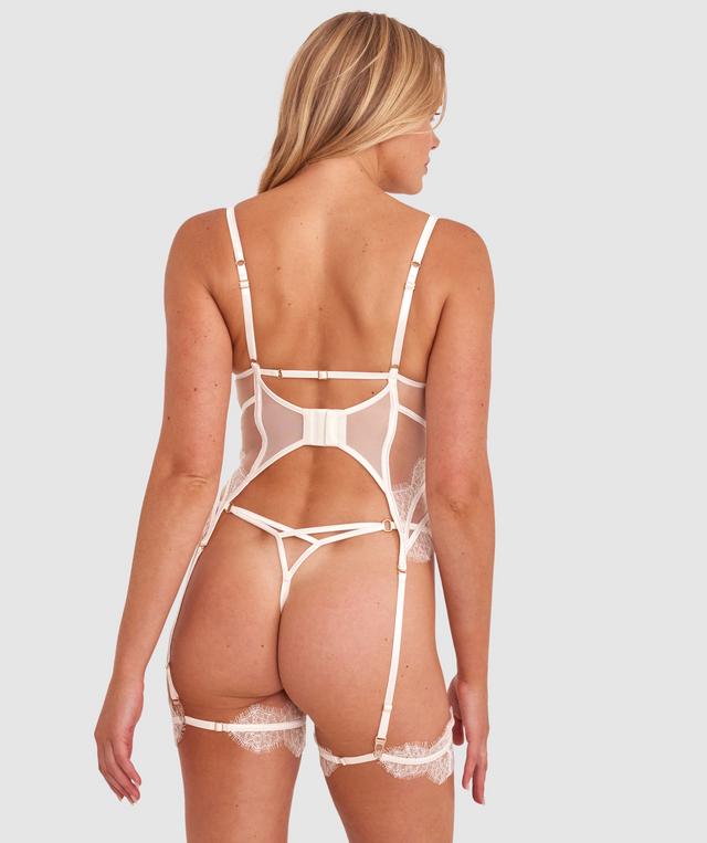 Vamp Eternity Push Up Corset - Ivory