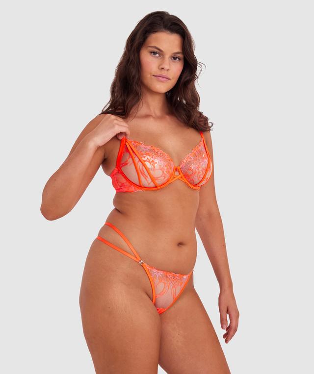Vamp Flaming Hearts Mini V - Orange