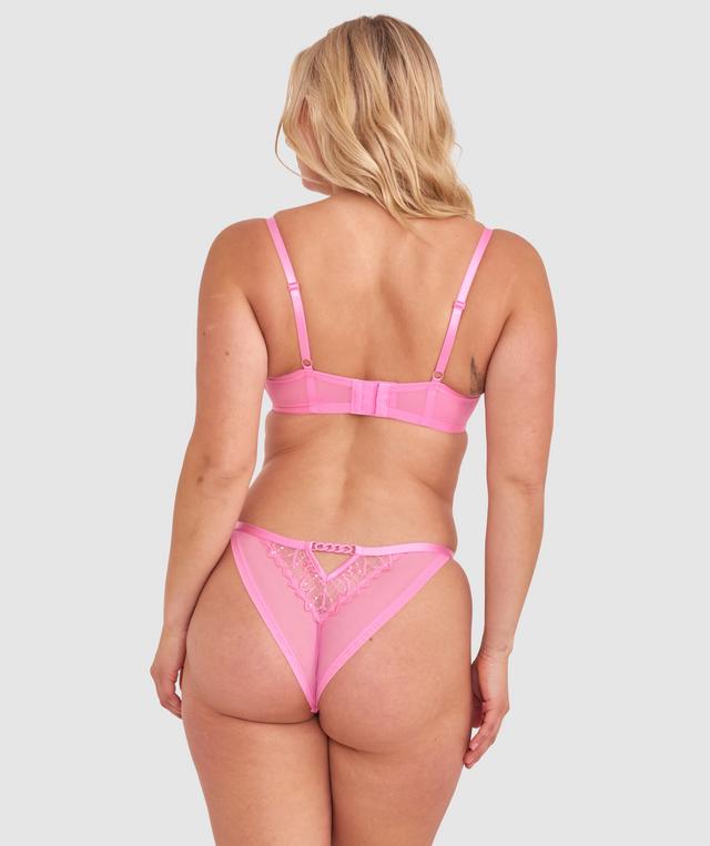 Vamp Flossy Brazilian Knicker - Pink