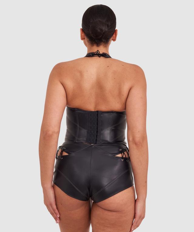 Vamp Flustered Corset - Dark Grey