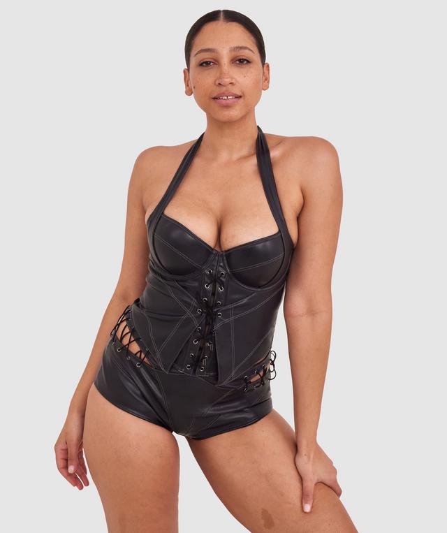 Vamp Flustered Shortie - Dark Grey