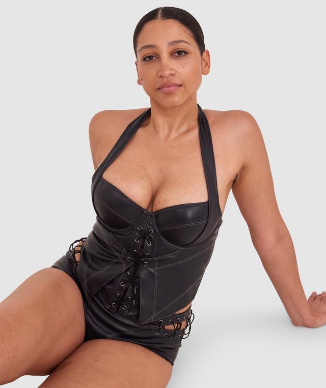 Vamp Flustered Shortie - Dark Grey