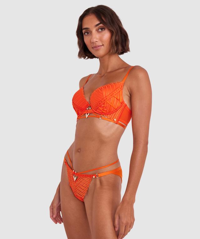 Vamp Generation Next Push Up Bra - Orange