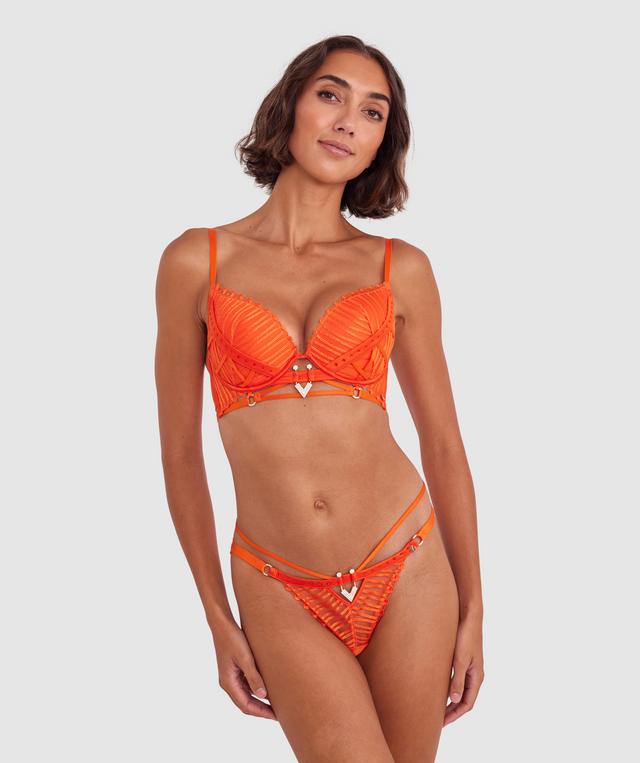 Vamp Generation Next Push Up Bra - Orange