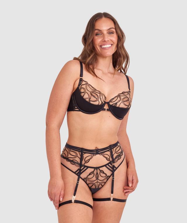 Vamp Heatwave Suspender - Black