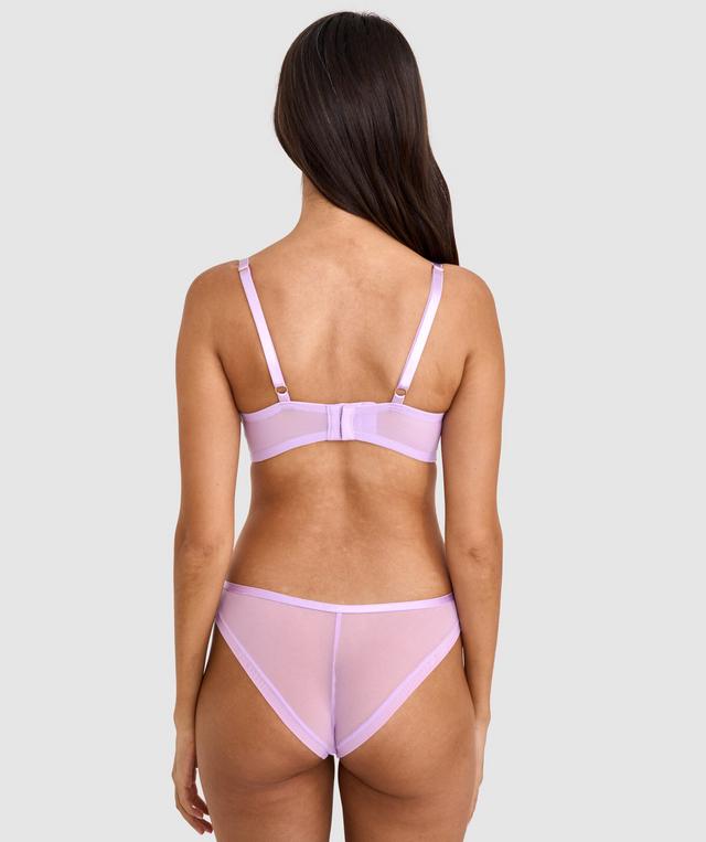 Vamp Hola Mamacita Push Up Bra - Purple