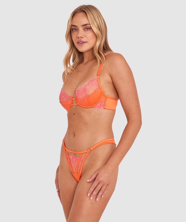 Vamp It's Giving G String - Light Coral