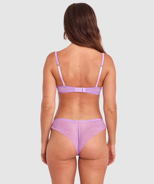 Vamp Love Hurts Push Up Bra - Purple