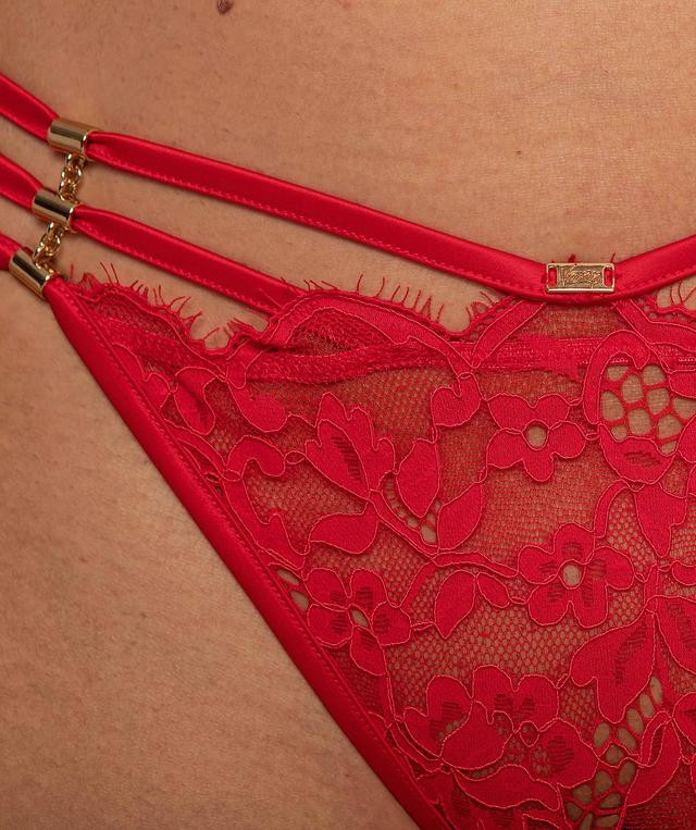 Vamp Lys First V String Knicker - Red