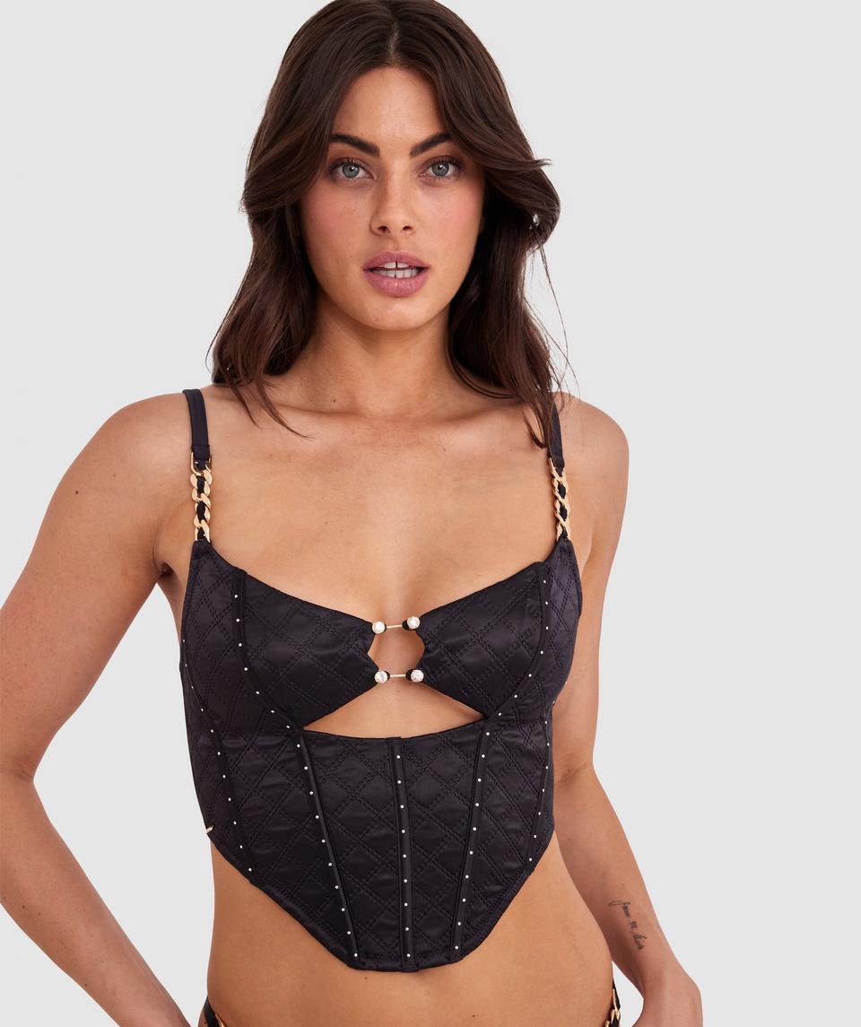 Vamp Miami Heat Corset - Black