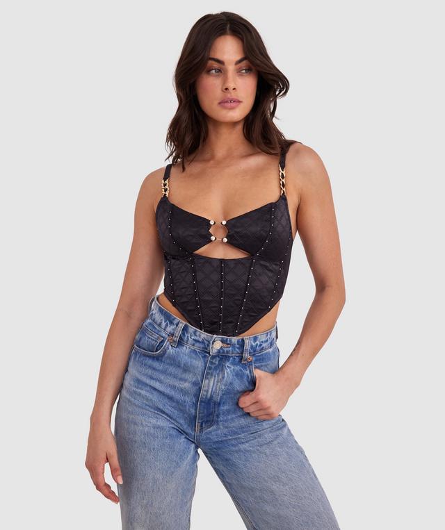 Vamp Miami Heat Corset - Black