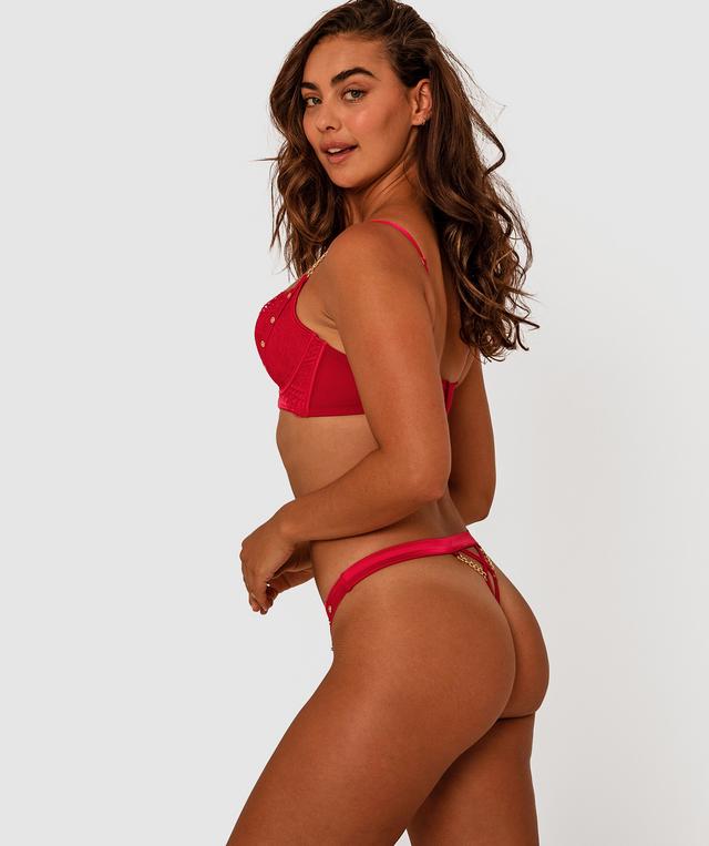 Vamp Midnight Hour V String - Light Red