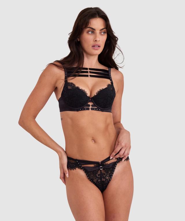 Vamp Moonlight In Monaco Brazilian Knicker - Black