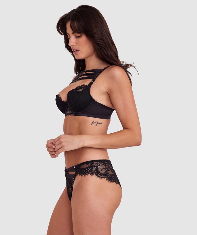 Vamp Moonlight In Monaco Brazilian Knicker - Black