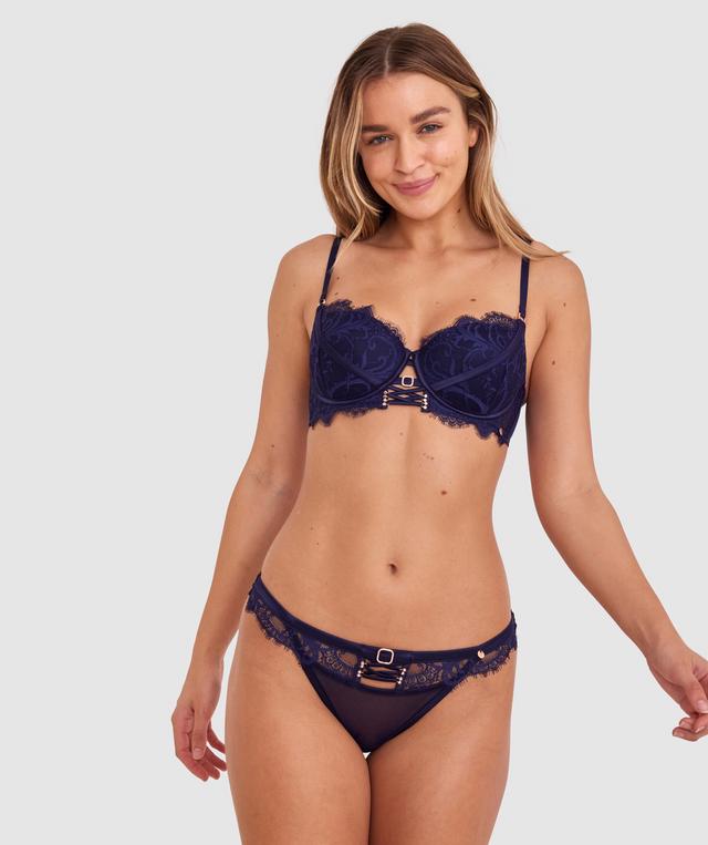 Vamp One Night Only G String - Navy
