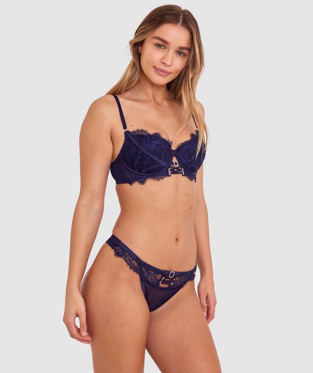 Vamp One Night Only G String - Navy
