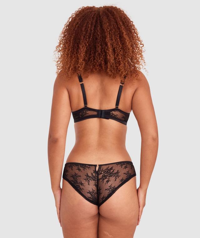 Vamp Out For Blood Push Up Bra - Black