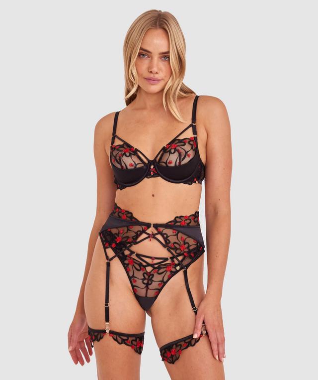 Vamp Out For Blood Suspender - Black