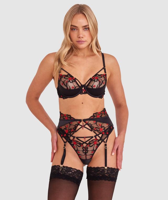 Vamp Out For Blood Suspender - Black