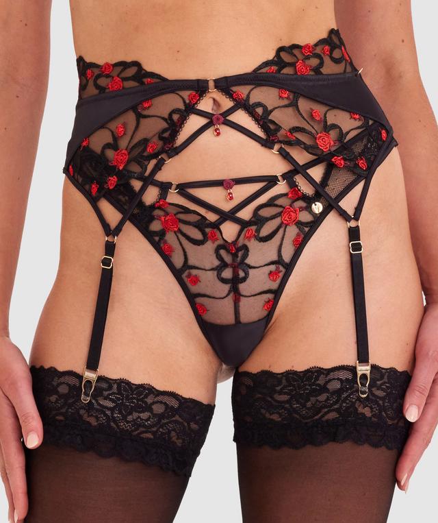 Vamp Out For Blood Suspender - Black