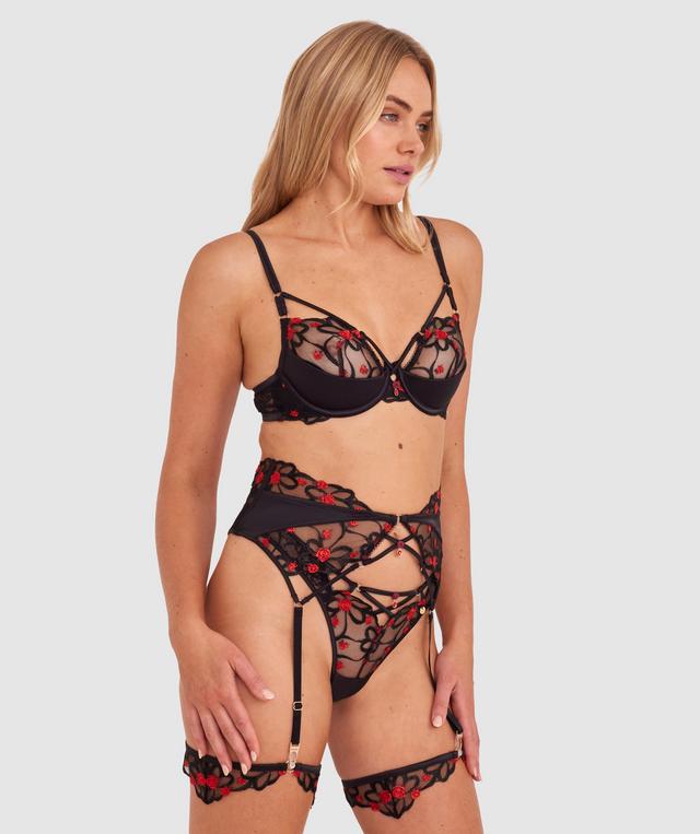 Vamp Out For Blood Suspender - Black