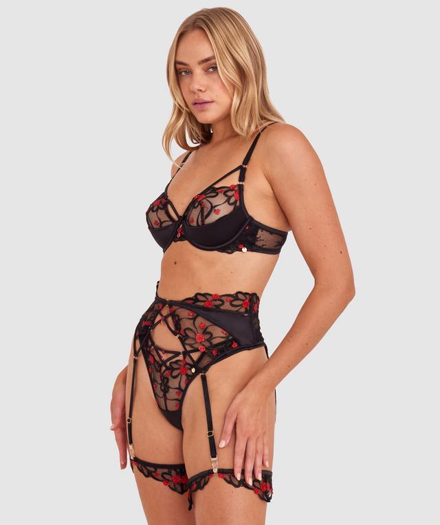 Vamp Out For Blood Suspender - Black