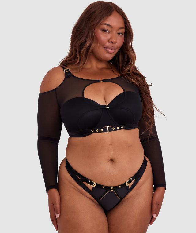 Vamp Relentless Brazilian Knicker - Black