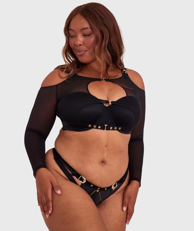 Vamp Relentless Brazilian Knicker - Black