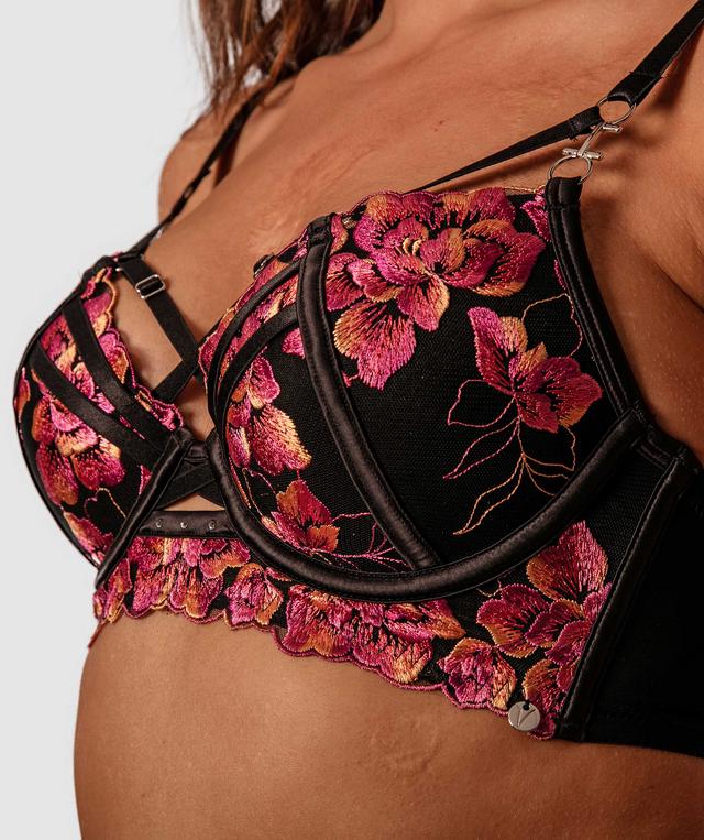 Vamp Self Love Push Up Bra - Black