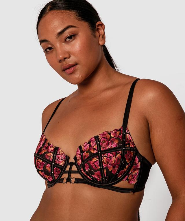 Vamp Self Love Underwire Bra - Black